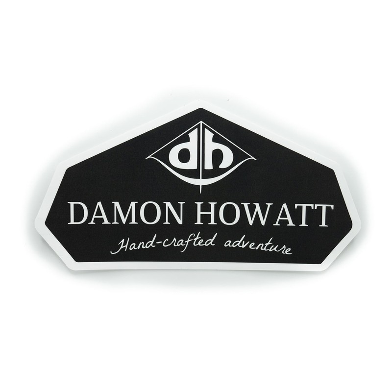 10-Pack Damon Howatt with DH Logo (2.75" x 5.25" Custom 7-Sided) Mega Variety Pack - Gloss Vinyl Stickers
